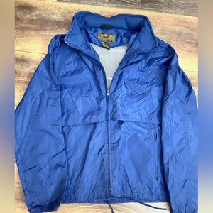 Eddie Bauer Men's Vibrant Blue Windbreaker